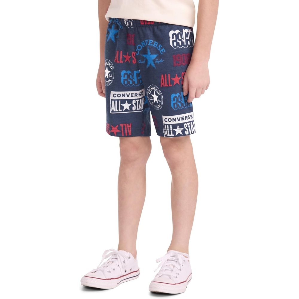 image:imageConverse Boys Boys Printed French Terry ShortsMidnight Navy