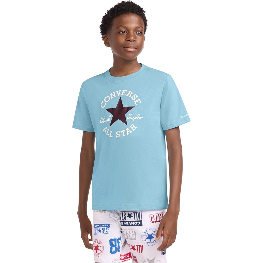 image:imageConverse Boys Chuck Patch Graphic TShirtDeja Blue