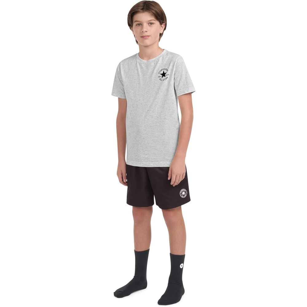 image:imageConverse Boys Graphic TShirt and Sock 2Piece SetBirch Heather