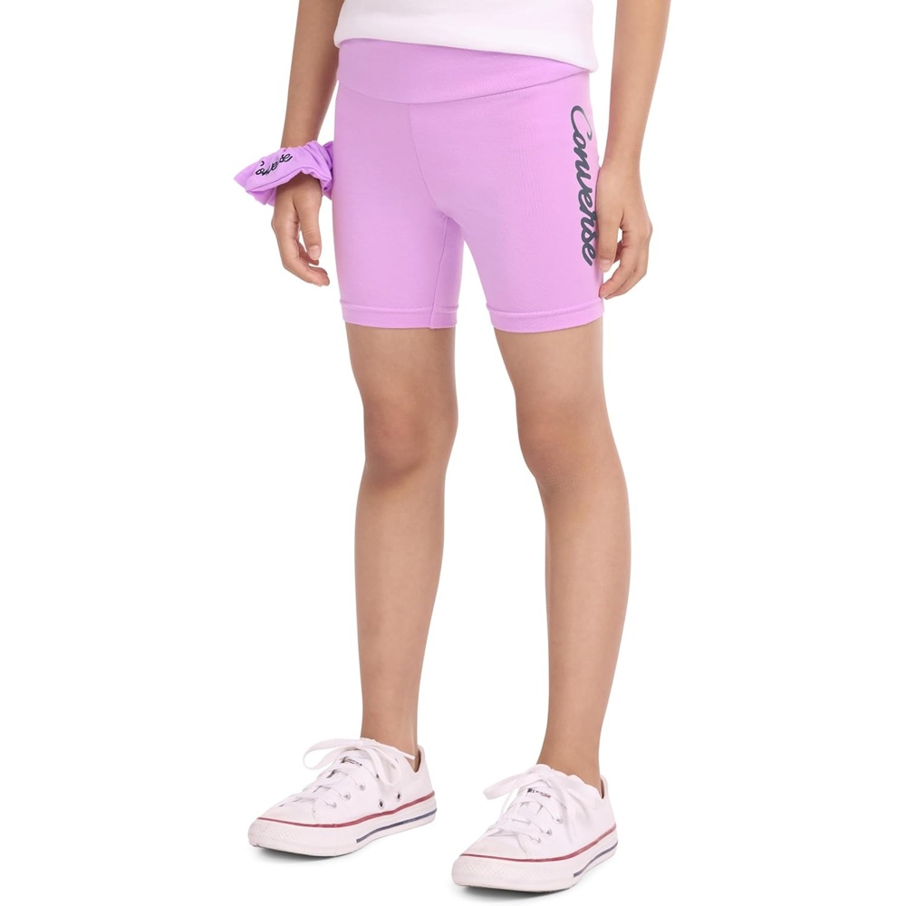 image:imageConverse Girls Bike ShortsConverse Beyond Pink