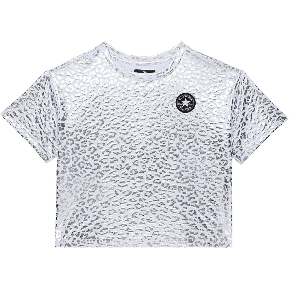 image:imageConverse Girls Boxy Fit Printed Graphic TShirtWhite