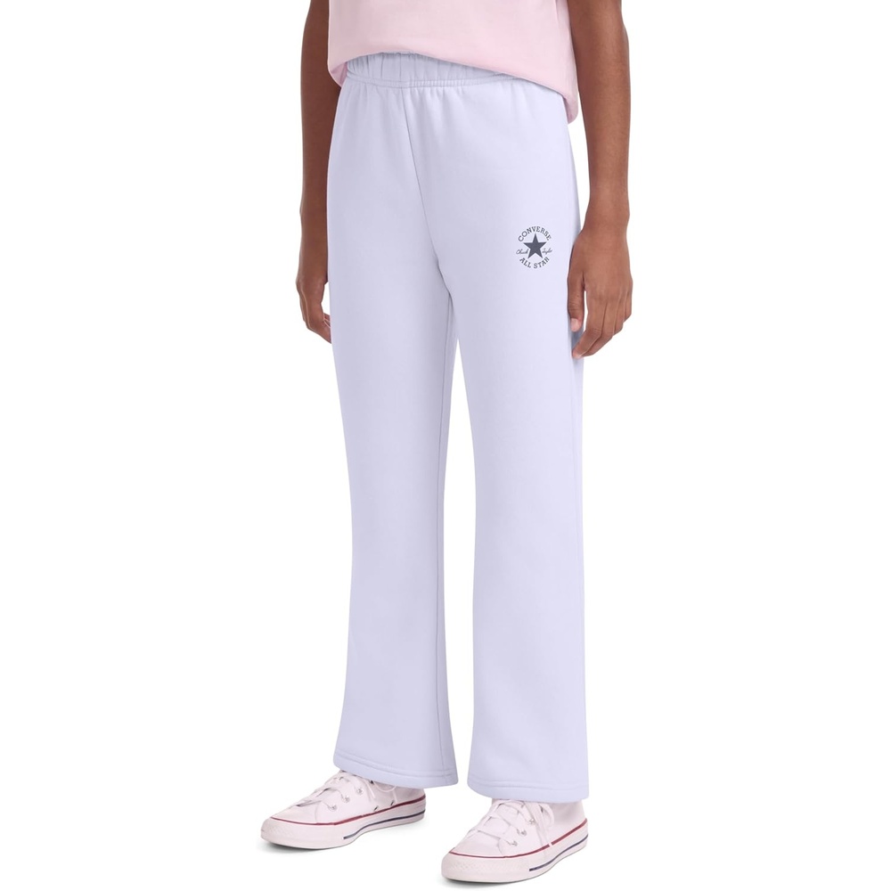 image:imageConverse Girls Fleece Wide Leg PantsVapor Violet