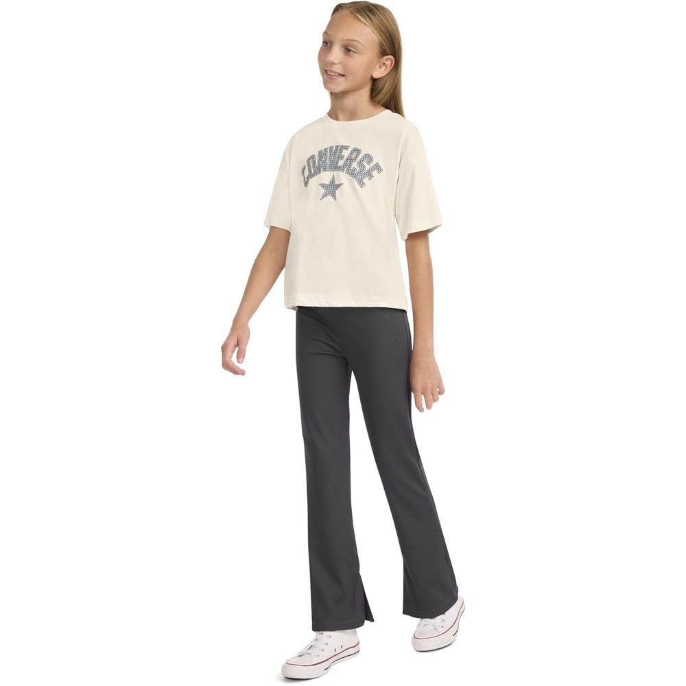 image:imageConverse Girls Graphic TShirt and Flare Leggings 2Piece Outfit SetDark Matter