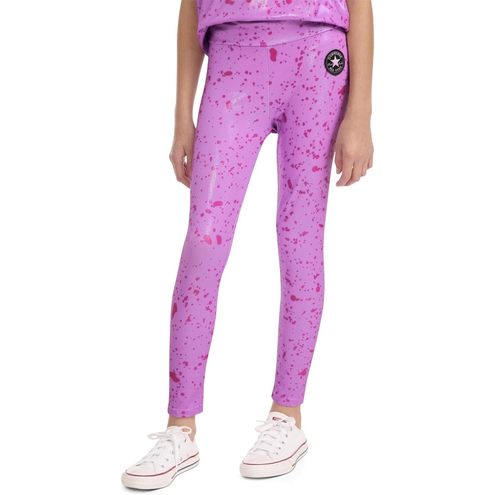 image:imageConverse Girls Shine High Rise LeggingsBeyond Pink