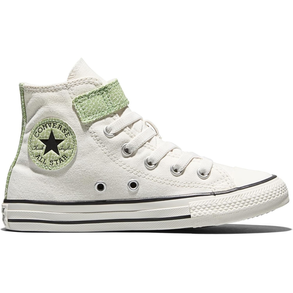 image:imageConverse Kids Chuck Taylor All Star EasyOn Dinos High Top SneakerVintage WhiteFresh Cut