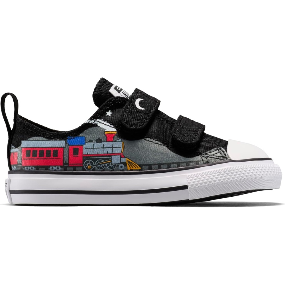 image:imageConverse Kids Chuck Taylor All Star EasyOn Trains SneakerBlackRedWhite