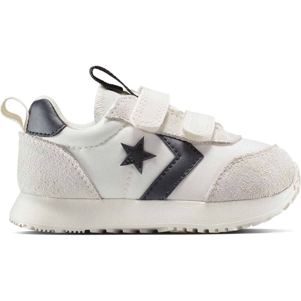 image:imageConverse Kids Omega Trainer EasyOn Low Top SneakerVintage WhiteBlackEgret