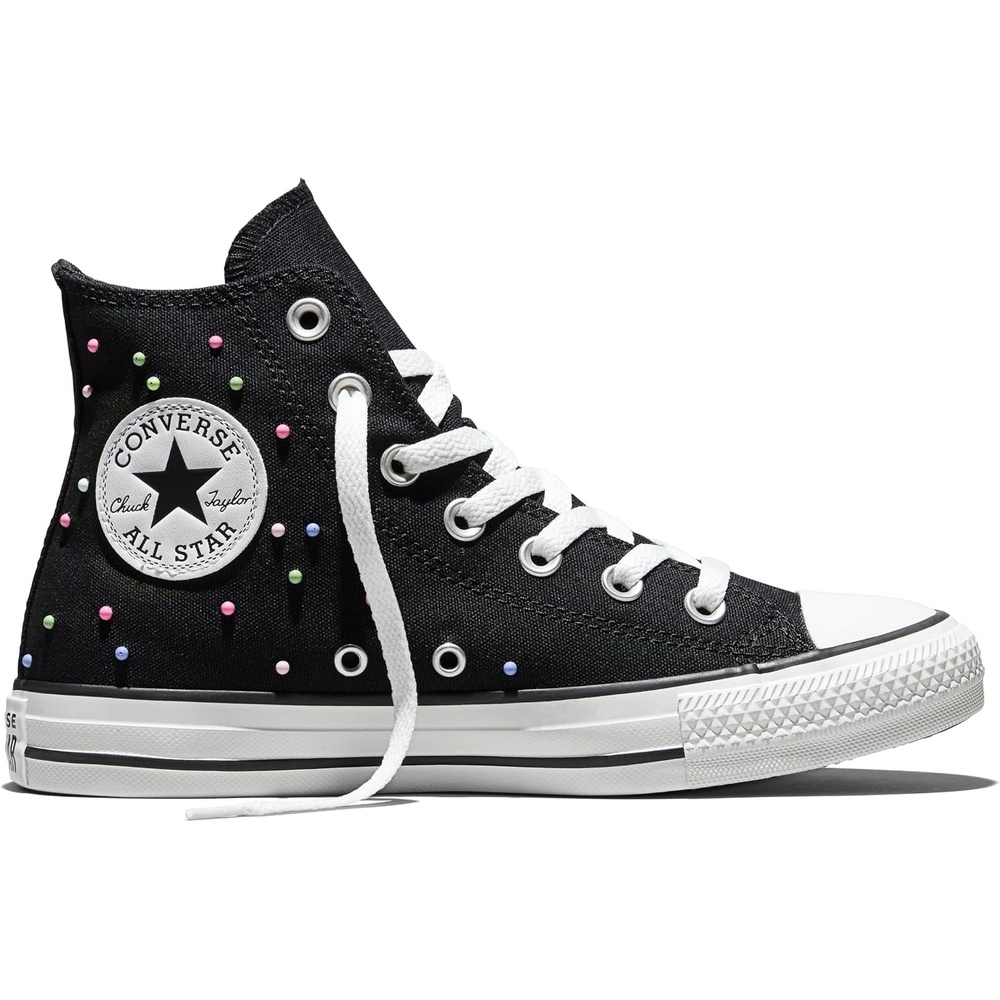 image:imageConverse Unisex Adult Chuck Taylor All Star Mini Studs High Top SneakerBlackPinkVery Peri