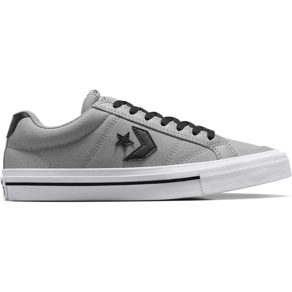 image:imageConverse Unisex Adult Sport Casual Low Top SneakerClassic GreyBlackWhite