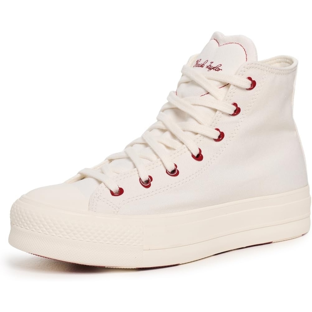 image:imageConverse Womens Chuck Taylor All Star Lift Platform Cosmic Low Top SneakerVintage WhiteEgretDays Ahead