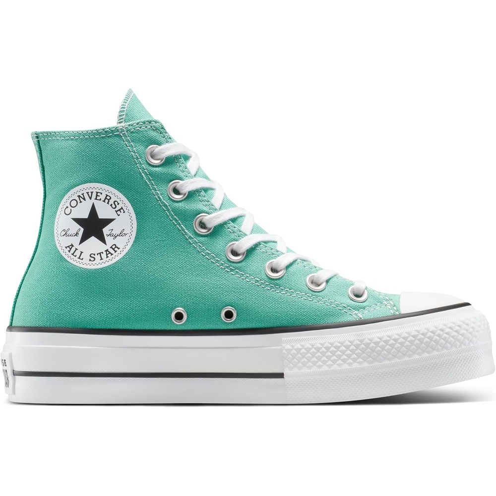image:imageConverse Womens Chuck Taylor All Star Lift Platform SneakersArchive Sea GreenWhiteBlack