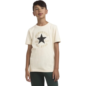 Converse Boys’ Chuck Patch Graphic T-Shirt(Natural Ivory)