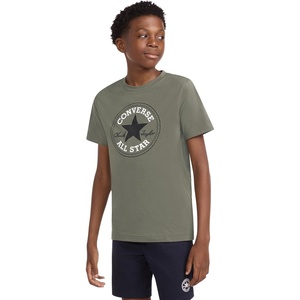 Converse Boys’ Classic Chuck Patch Graphic T-Shirt(Utility Green)