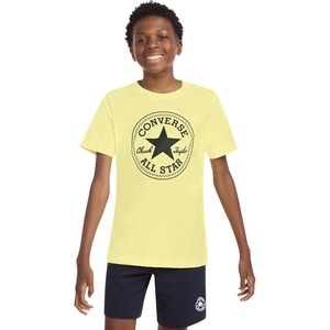 Converse Boys’ Classic Chuck Patch Graphic T-Shirt(Yellow Cream)