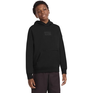 Converse Boys’ Fleece Pullover Hoodie(Black)