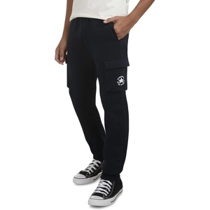 Converse Boys’ Soft Knit Cargo Jogger Pants(Black)
