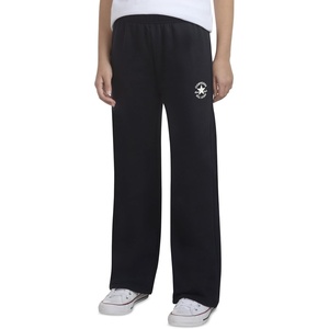 Converse Girls’ Fleece Wide Leg Pants(Black)