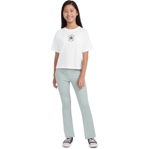 Converse Girls’ Graphic T-Shirt and Flare Leggings 2-Piece Outfit Set(Mint Condition)