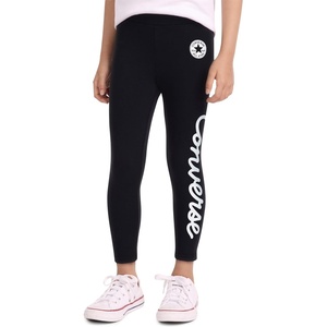 Converse Girls’ High Rise Leggings(Black)