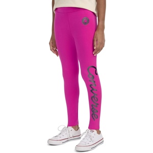Converse Girls’ High Rise Leggings(Prime Pink)