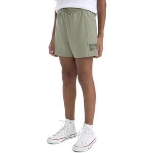 Converse Girls’ High Rise Soft Knit Shorts(Light Field Surplus)