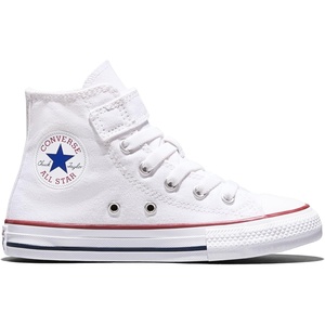 Converse Kids Chuck Taylor® All Star® 1V Easy-On (Little Kid)(White/White/Natural)