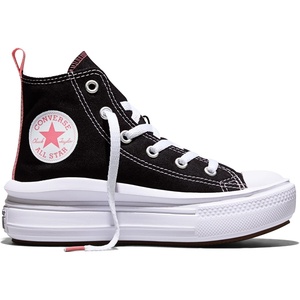 Converse Kids’ Chuck Taylor All Star Move Platform High Top Sneaker(Black)