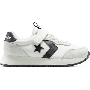 Converse Kids’ Omega Trainer Easy-On Low Top Sneaker(Vintage White/Black)