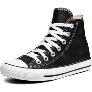 Converse Unisex Adult Chuck Taylor All Star Leather High Top Sneaker(Black)