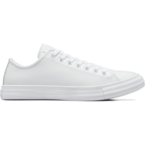 Converse Unisex Adult Chuck Taylor All Star Leather Low Top Sneaker(Mono White)
