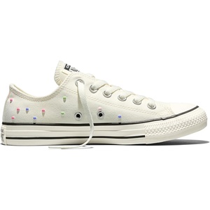 Converse Unisex Adult Chuck Taylor All Star Mini Studs Low Top Sneaker(Egret/Fresh Cut/Pink)
