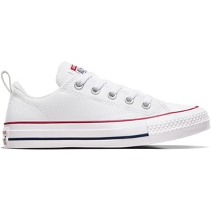 Converse Unisex-Child Chuck Taylor All Star Malden Street (Big Kid)(White/Garnet/White)