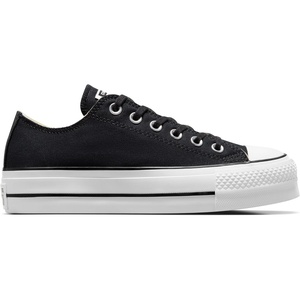 Converse Women’s Chuck Taylor All Star Lift Floral Embroidery Low Top Sneakers(Black/White/White)