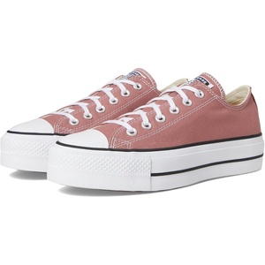 Converse Women’s Chuck Taylor All Star Lift Platform Cosmic Low Top Sneaker(Light Saddle/Natural Ivory/Black)