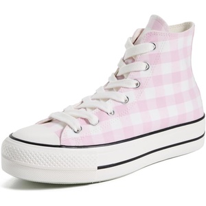 Converse Women’s Chuck Taylor All Star Lift Platform Cosmic Low Top Sneaker(Vintage White/Pink/Egret)