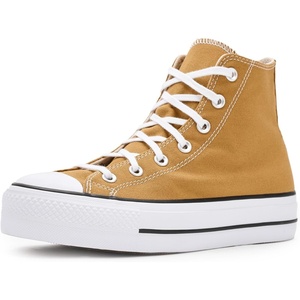 Converse Women’s Chuck Taylor All Star Lift Platform Sneakers(Honey Stick/White/Black)
