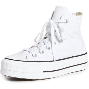 Converse Women’s Chuck Taylor All Star Lift Platform Sneakers(White/Black/White)