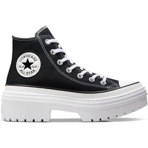 Converse Women’s Chuck Taylor All Star Lugged Heel Platform High Top Sneaker(Black/White/Egret)