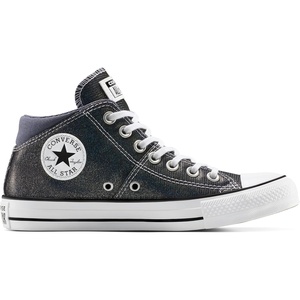 Converse Women’s Chuck Taylor All Star Madison Sparkle Mid Top Sneaker(Cold Stare/White/Black)