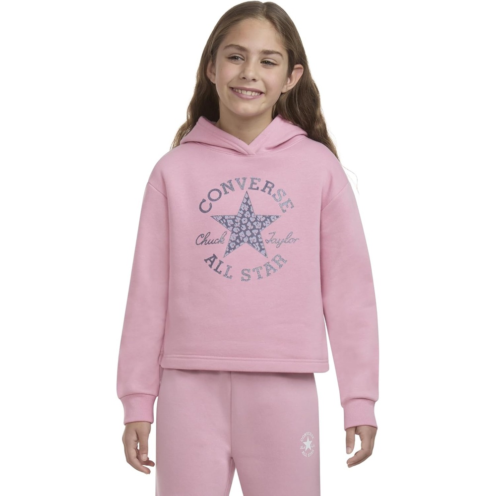 image:imageConverse Girls Graphic Pullover Hoodie