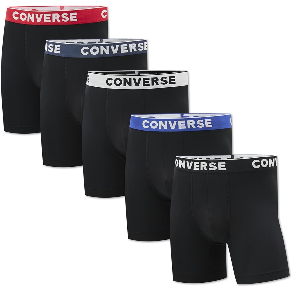 image:imageConverse Mens 5Pack Boxer BriefMulti