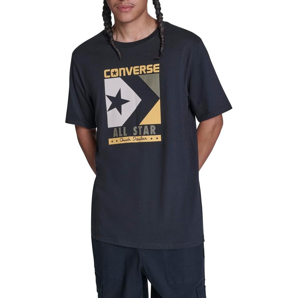 image:imageConverse Mens Boxed Chevron TShirtBlack