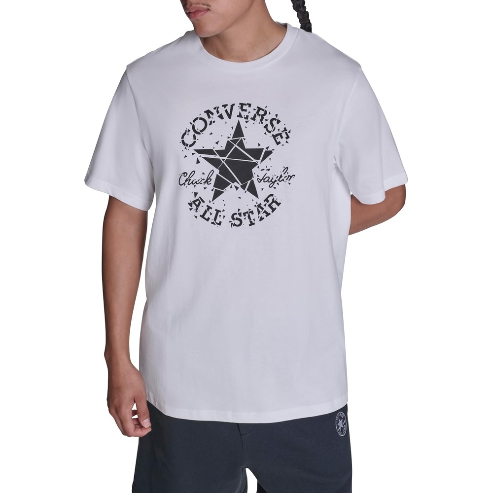 image:imageConverse Mens Broken Glass TShirtWhite