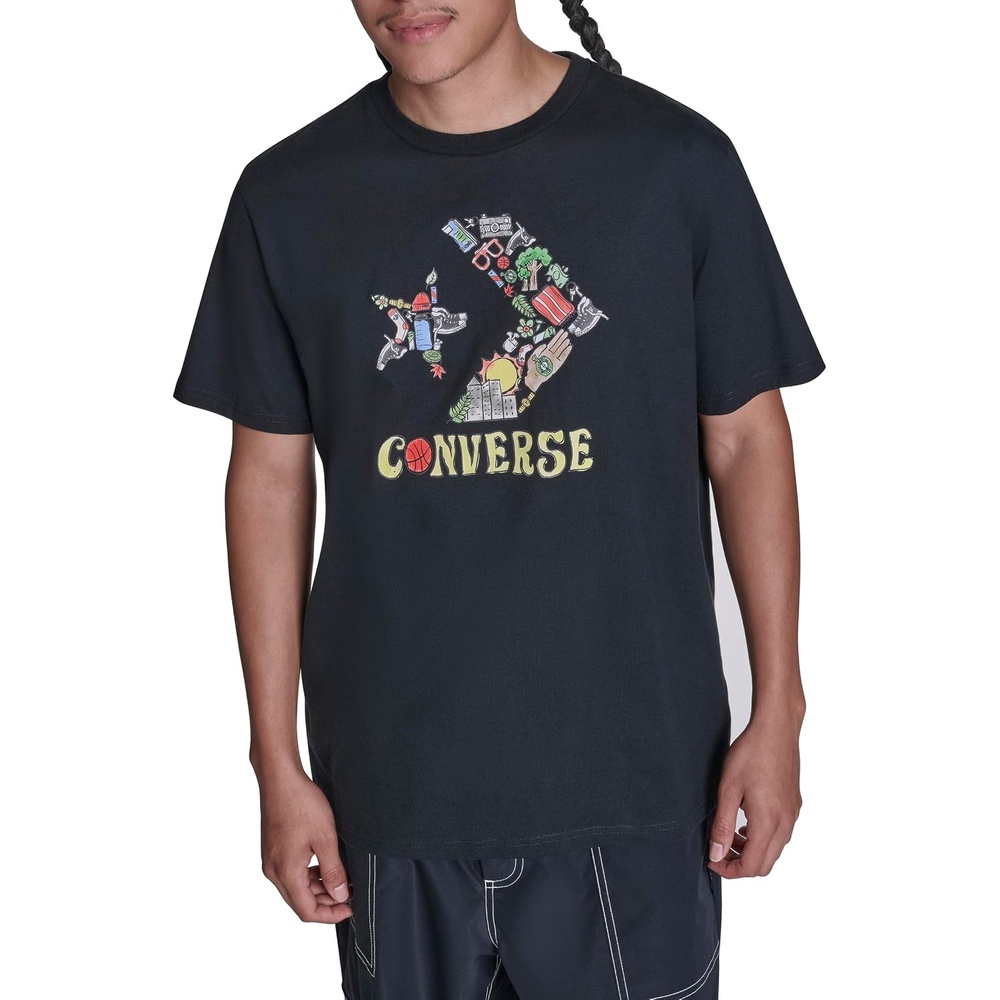 image:imageConverse Mens Chevron TShirtBlack