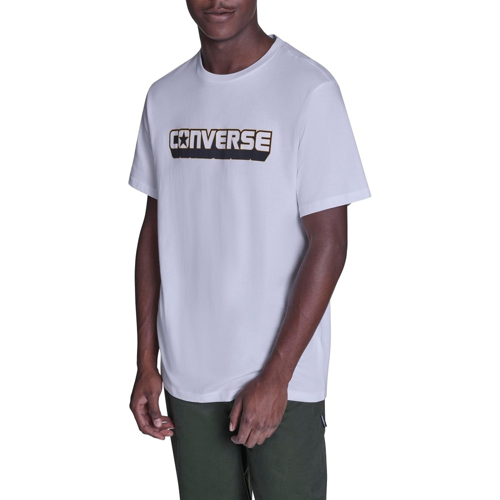 image:imageConverse Mens Dimension Logo TShirtWhite