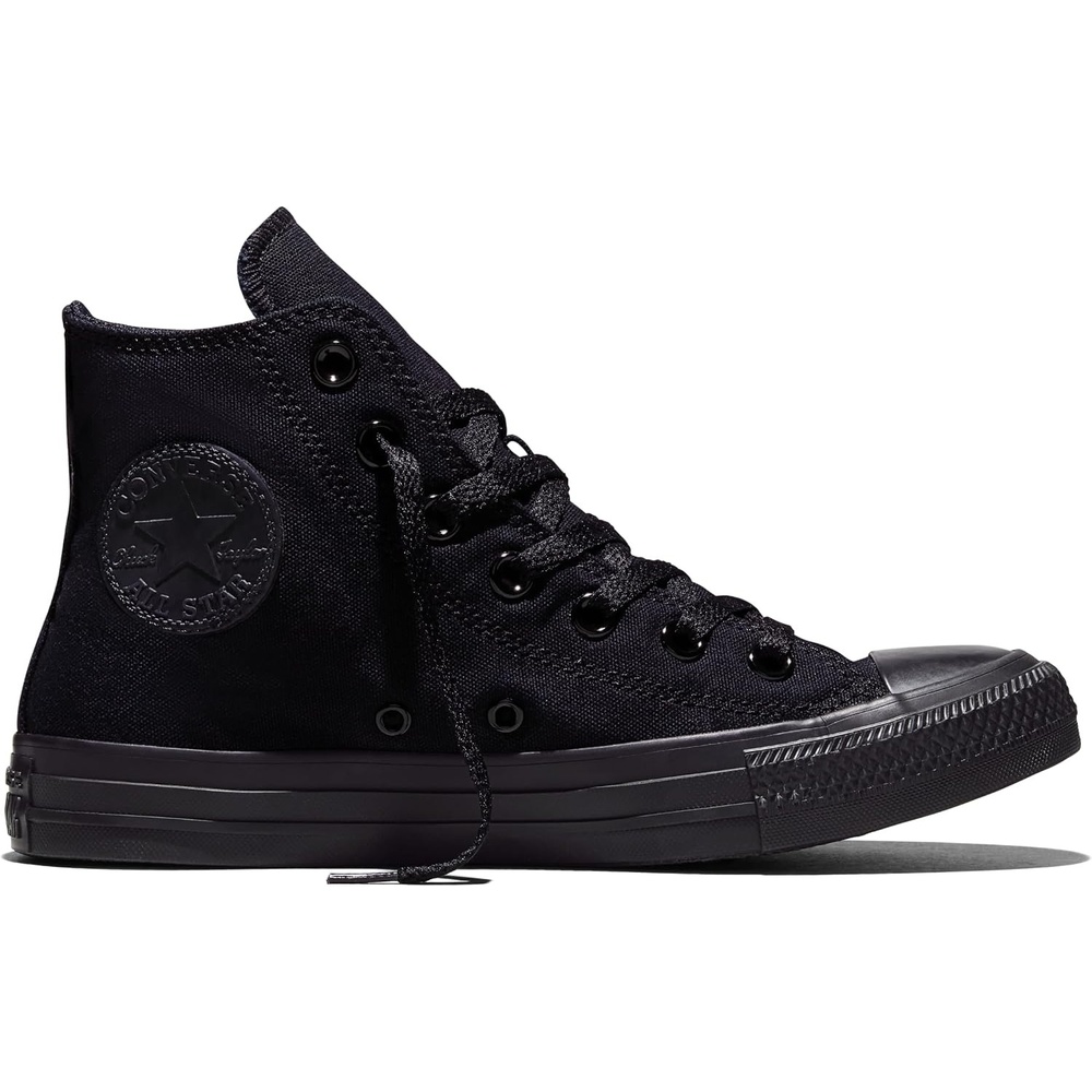 image:imageConverse UnisexAdult Chuck Taylor All Star Canvas High Top Hi SneakersBlack Monochrome