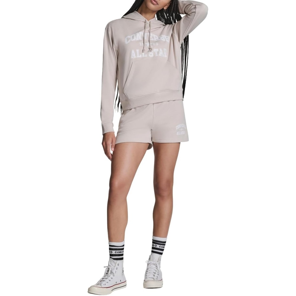 image:imageConverse Womens All Star Hoodie SweatshirtEcru