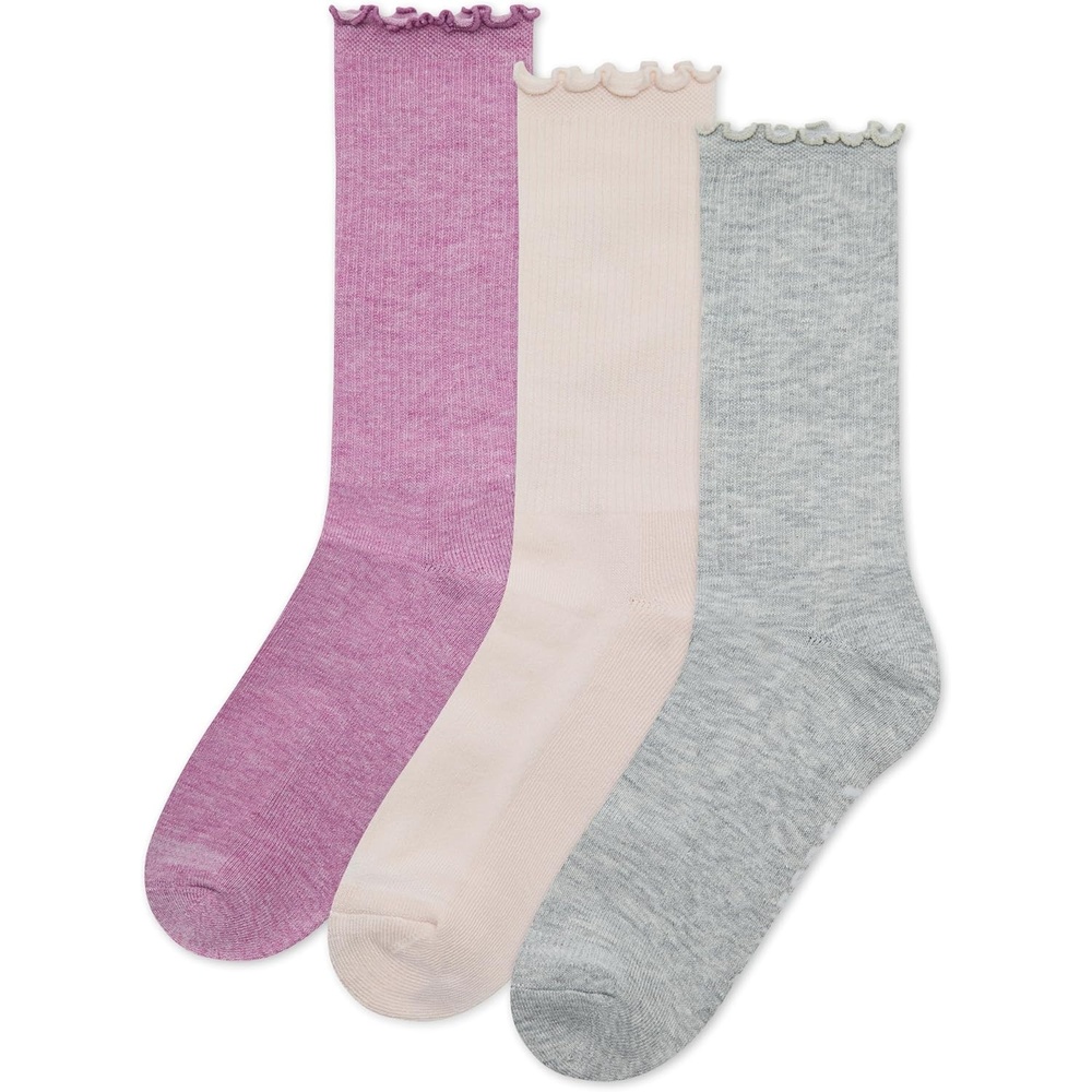 image:imageConverse Womens Crew MultiPack SocksCliffside Rose