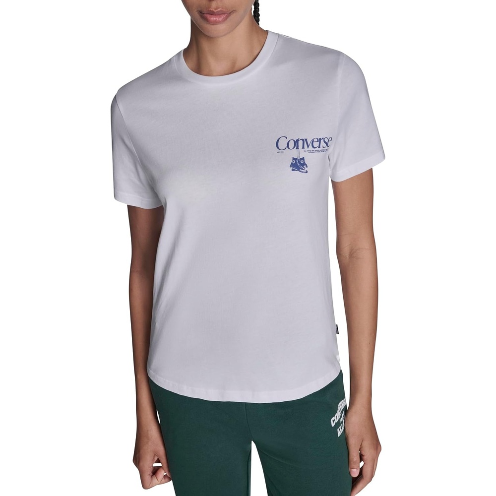 image:imageConverse Womens Hanging Shoes TShirtWhite