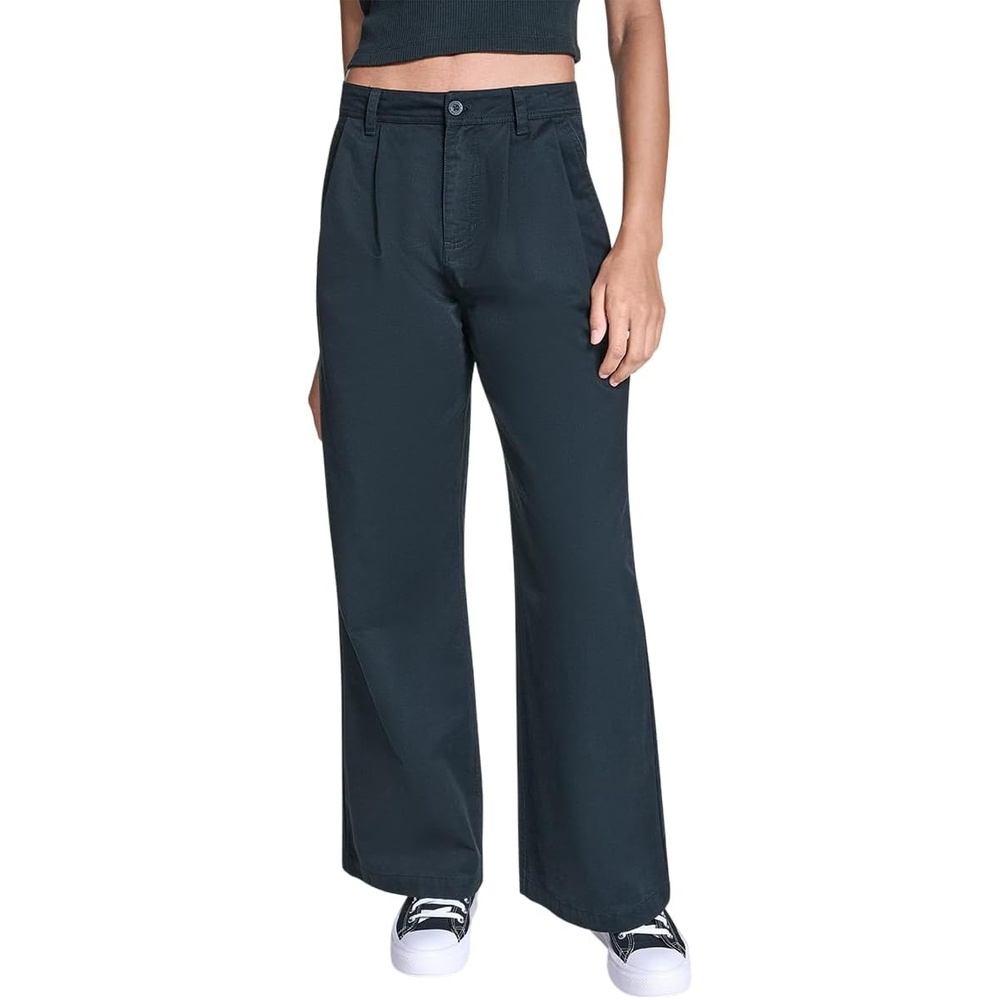 image:imageConverse Womens Relaxed Fit Pleated ChinoBlack